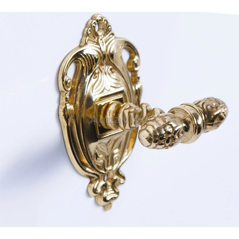 Крючок Art&Max Impero AM-1699-Do-Ant, двойной, цвет золото