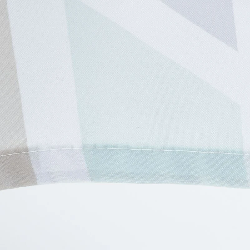 Штора для ванной Fixsen Next FX-2519, 180x200, цвет бежевый / серый - фото 1