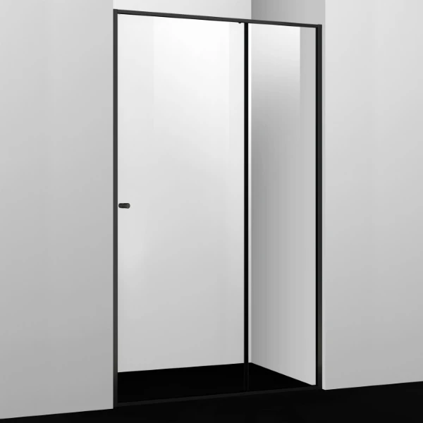 Душевая дверь WasserKRAFT Dill WasserSchutz 61S05 120x200, стекло прозрачное, профиль черный