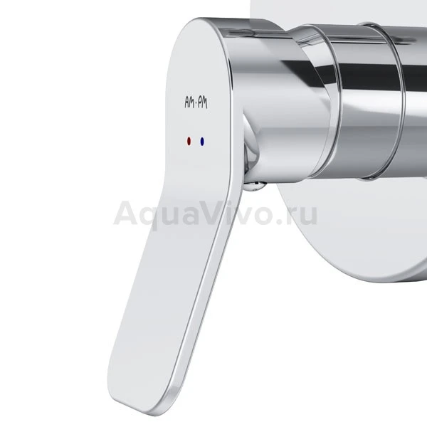 Смеситель AM.PM X-Joy F85A45000 для ванны с душем, встраиваемый, цвет хром - фото 1