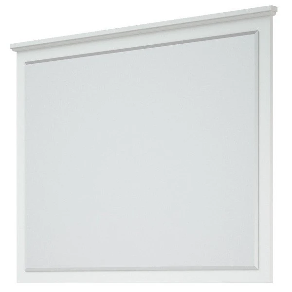 Зеркало Corozo Таормина 105x78, цвет белый