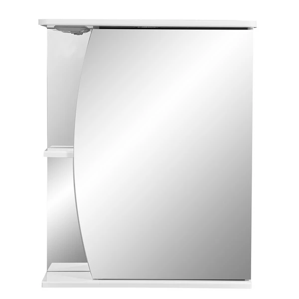 Шкаф-зеркало Stella Polar Лана 60/С, правый, с подсветкой, цвет белый