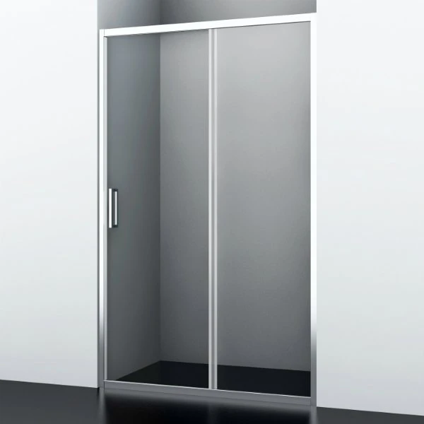 Душевая дверь WasserKRAFT Main WasserSchutz 41S05 120х200, стекло прозрачное, профиль серебристый