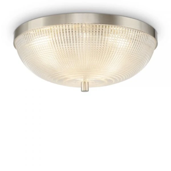 Потолочный светильник Maytoni Coupe C046CL-03N, арматура никель, плафон стекло белое