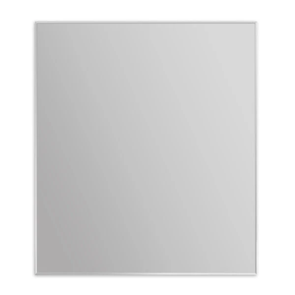 Зеркало Belbagno SPC-AL-700-800 70х80, в алюминиевой раме, цвет алюминий