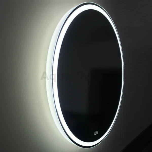 Зеркало Belbagno SPC-RNG-800-LED-TCH-WARM 80x80, с подсветкой, диммером, функцией антизапотевания и сенсорным выключателем - фото 1
