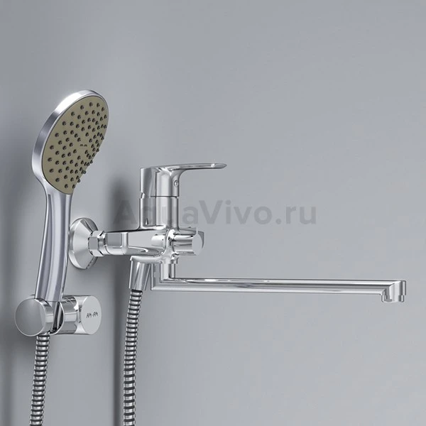 Смеситель AM.PM Gem F90A95000 для ванны с душем, цвет хром - фото 1