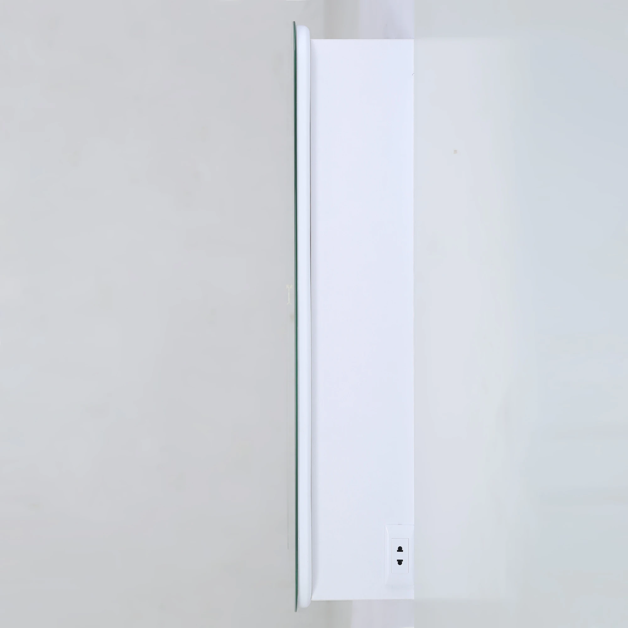 Шкаф-зеркало Art & Max Verona 70, правый, с подсветкой и диммером, цвет белый