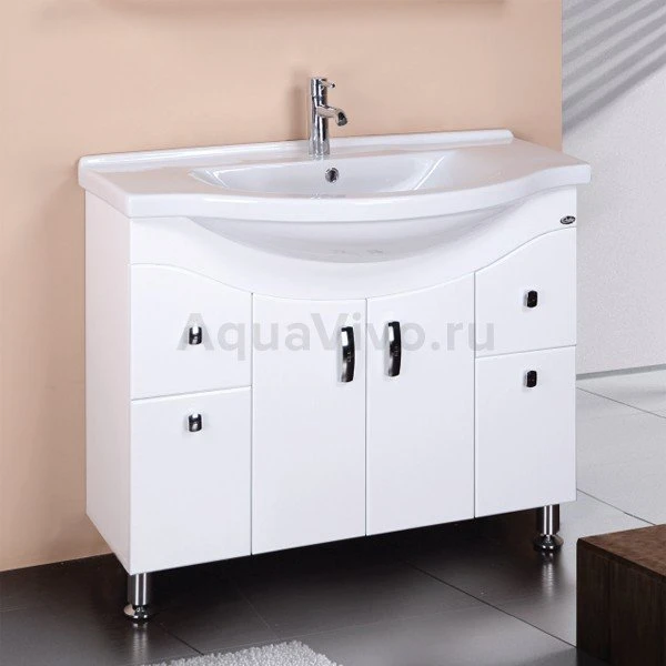 Мебель для ванной Оника Эльбрус 90.13, цвет белый