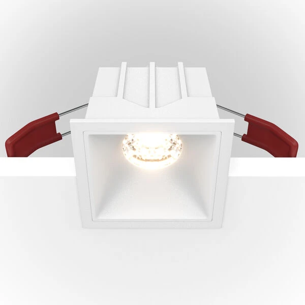 Точечный светильник Maytoni Technicali Alfa DL043-01-10W3K-D-SQ-W, арматура белая - фото 1