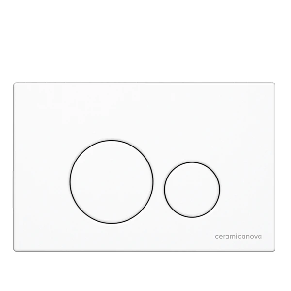 Инсталляция Ceramica Nova Envision CN1001W, с белой кнопкой смыва Round