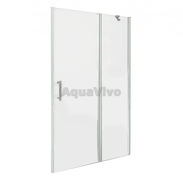 Душевая дверь Good Door Mokka WTW-140-C-WE 140, стекло прозрачное, профиль белый, без магнитного профиля