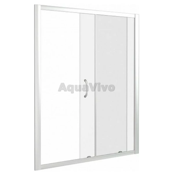 Душевая дверь Good Door Latte WTW-140-C-WE 140, стекло прозрачное, профиль белый