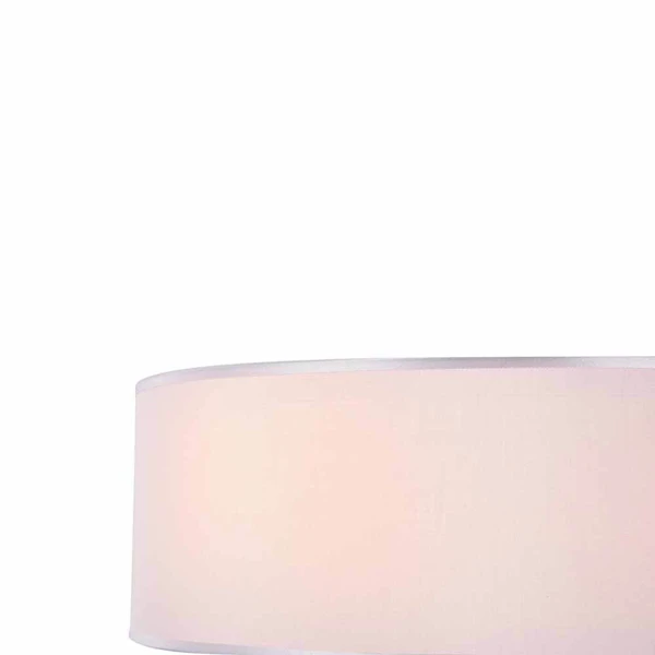 Потолочный светильник Maytoni Bergamo MOD617CL-04GR, арматура серая, плафон ткань серая, 52х52 см
