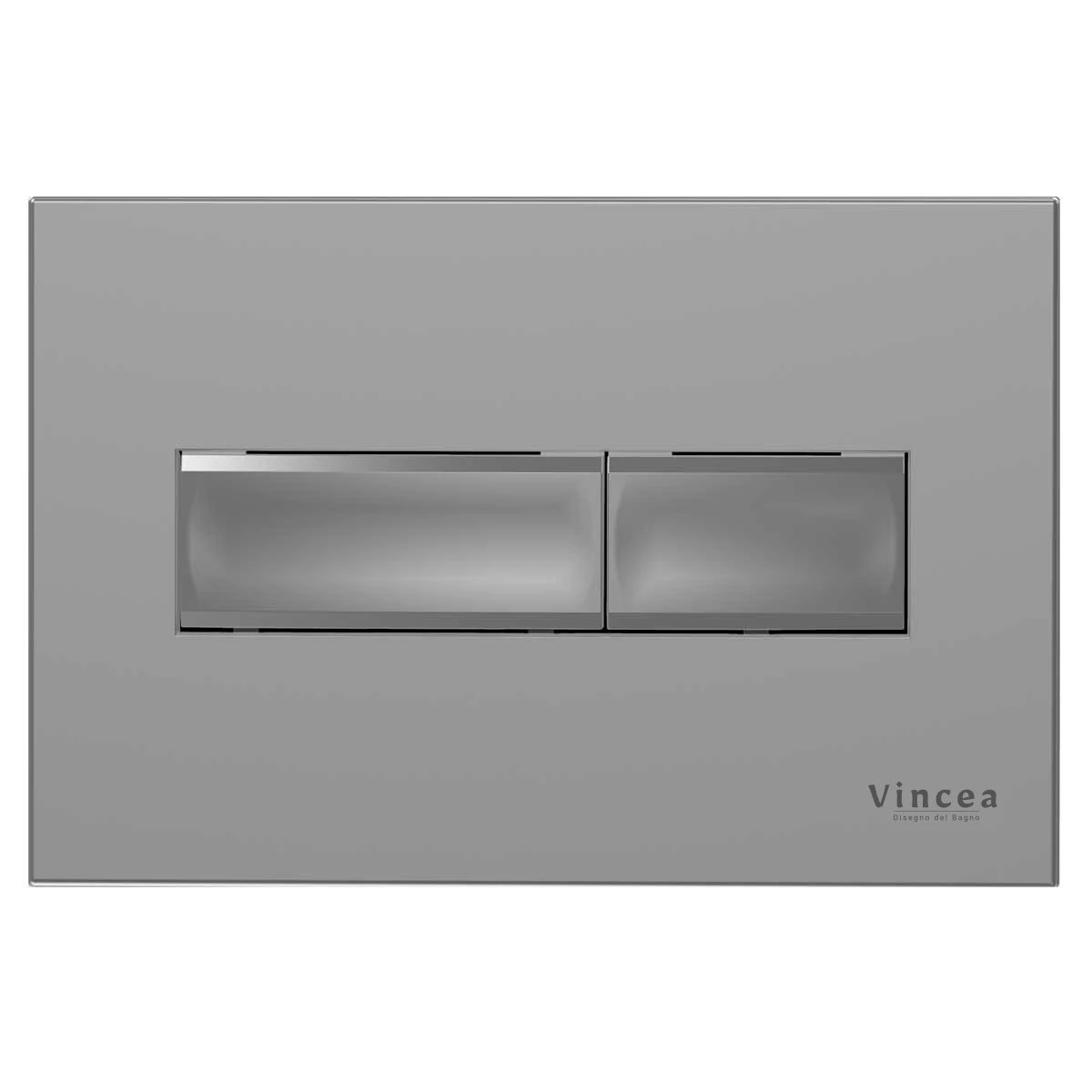 Кнопка смыва Vincea Line VFP-732MG для унитаза, цвет серый матовый