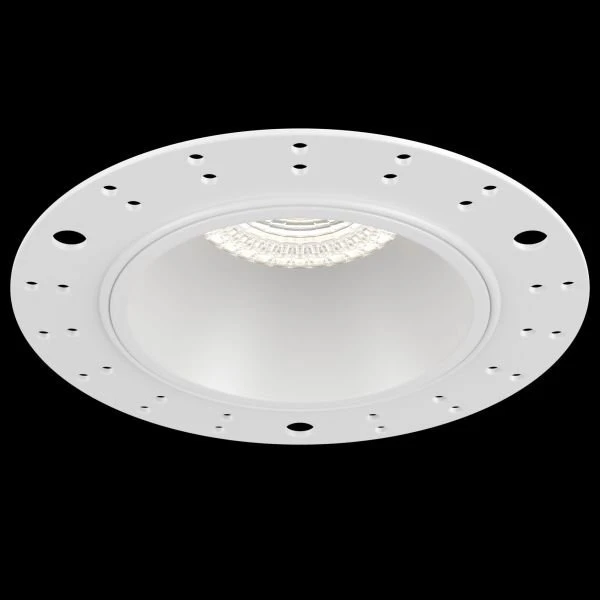 Встраиваемый светильник Maytoni Technical Share DL051-U-2W, арматура белая, плафон металл белый