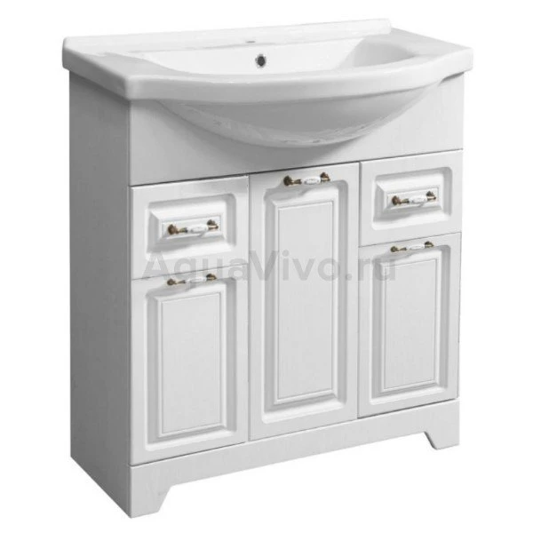 Мебель для ванной Stella Polar Кармела 75, цвет Ольха белая - фото 1