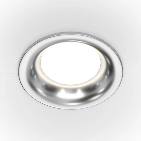 Точечный светильник Maytoni Technicali Slim DL027-2-01-S, арматура серебро