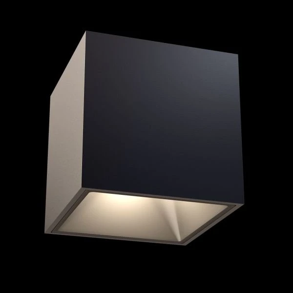 Потолочный светильник Maytoni Technical Alfa Led C065CL-L12B4K, арматура черная, плафон металл черный - фото 1