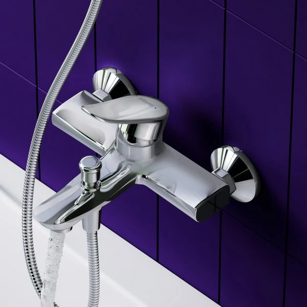 Смеситель Dorff Ultra D5010000 для ванны с душем, цвет хром - фото 1
