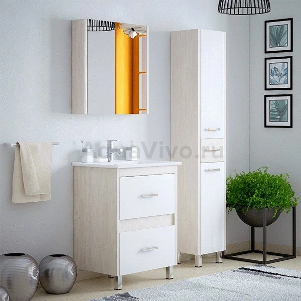 Мебель для ванной Corozo Верона 75, цвет лайн