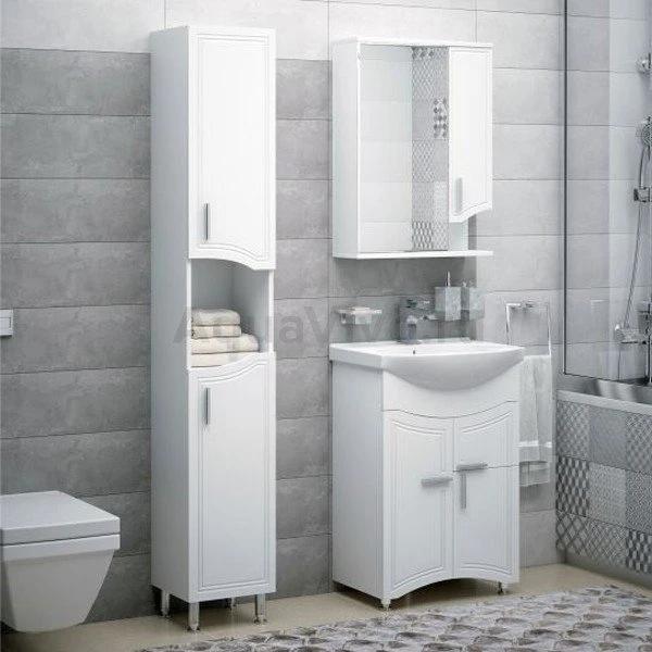 Мебель для ванной Corozo Креста 55, цвет белый