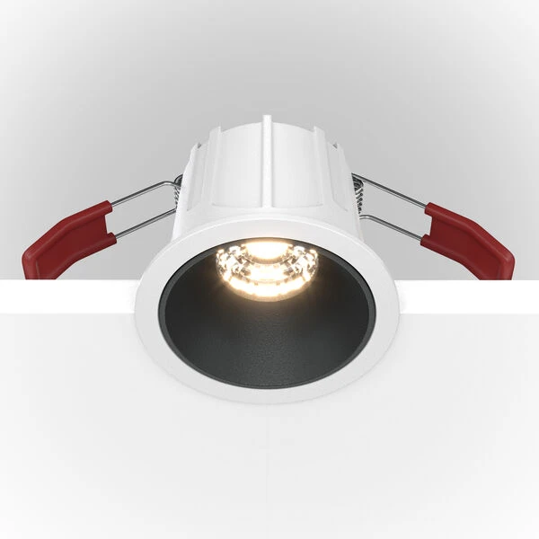 Точечный светильник Maytoni Technicali Alfa DL043-01-10W3K-D-RD-WB, арматура бело-черная - фото 1