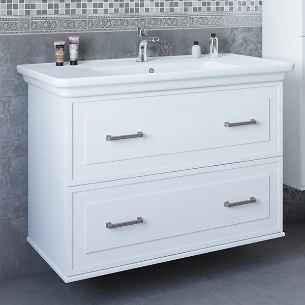 Мебель для ванной Sanflor Модена 105, цвет белый - фото 1