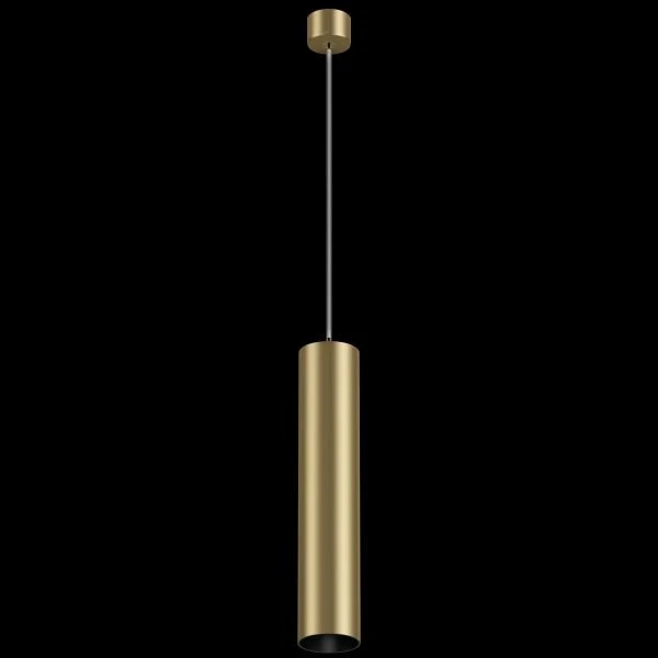 Подвесной светильник Maytoni Technical Focus P075PL-01MG, арматура золото матовое, плафон металл золото матовое