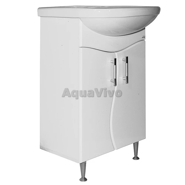 Мебель для ванной Mixline Ангара 52, цвет белый - фото 1