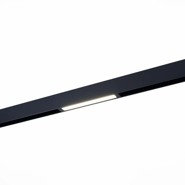 Трековый светильник ST Luce ST657 ST657.496.09, арматура черная, плафон металл / пластик черный