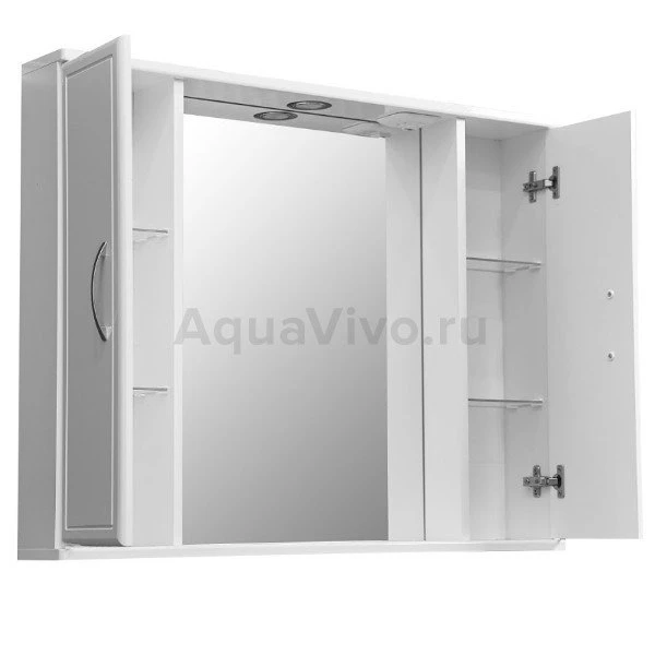 Мебель для ванной Stella Polar Концепт 90, 2 ящика, напольная, цвет белый