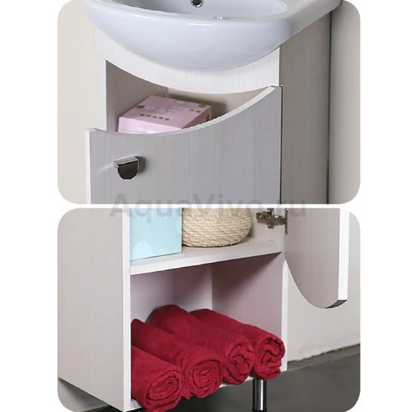 Мебель для ванной Оника Селена 45.01, цвет бодега светлый