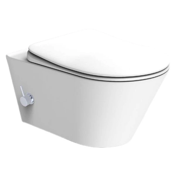 Сиденье Boheme Avva 976-W для унитаза, с микролифтом, цвет белый глянец - фото 1