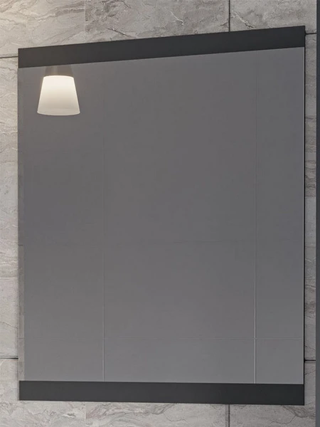 Зеркало Stella Polar Эвита 60x70, цвет темно-серый - фото 1