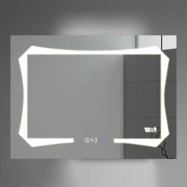 Зеркало Weltwasser BZS OTTO 1080-4B 100x80 с подсветкой, антизапотеванием и часами