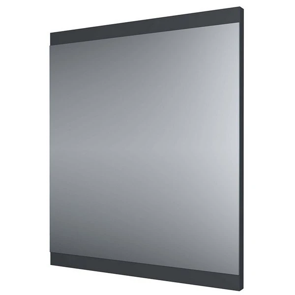 Зеркало Stella Polar Эвита 60x70, цвет темно-серый