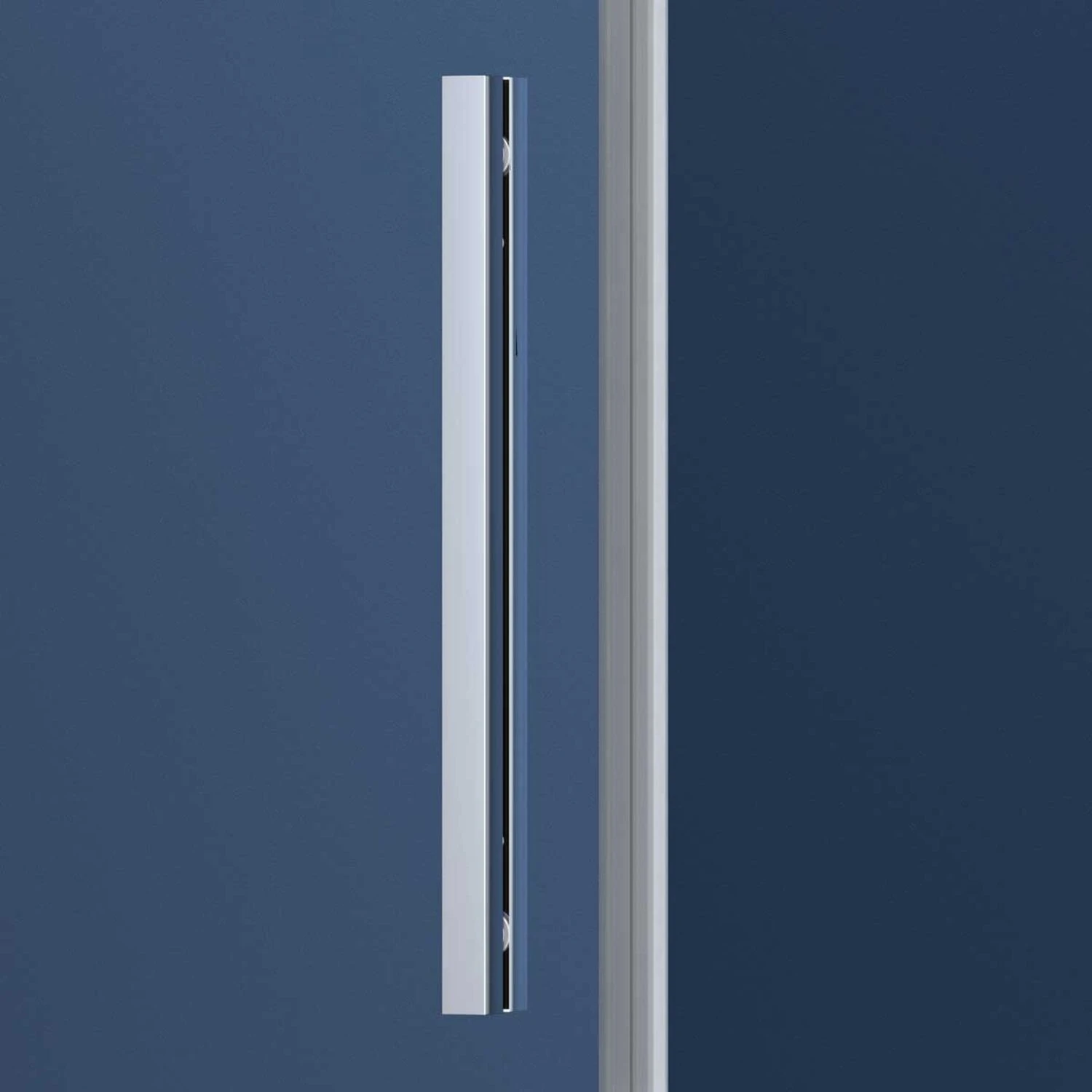 Душевая дверь Vincea Soft VDS-3SO 140x195, стекло прозрачное, профиль черный - фото 1