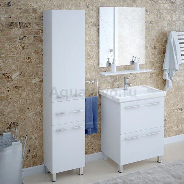 Мебель для ванной Corozo Мирэль 60, цвет белый