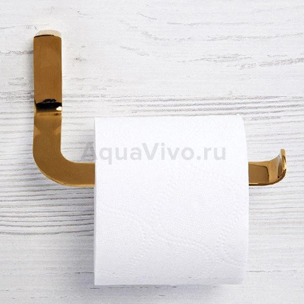 Держатель туалетной бумаги WasserKRAFT Sauer K-7996, цвет глянцевое золото
