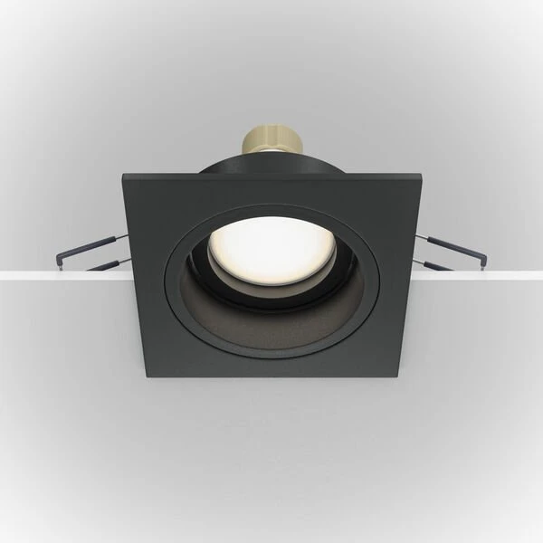 Точечный светильник Maytoni Technicali Atom DL026-2-01B, арматура черная - фото 1