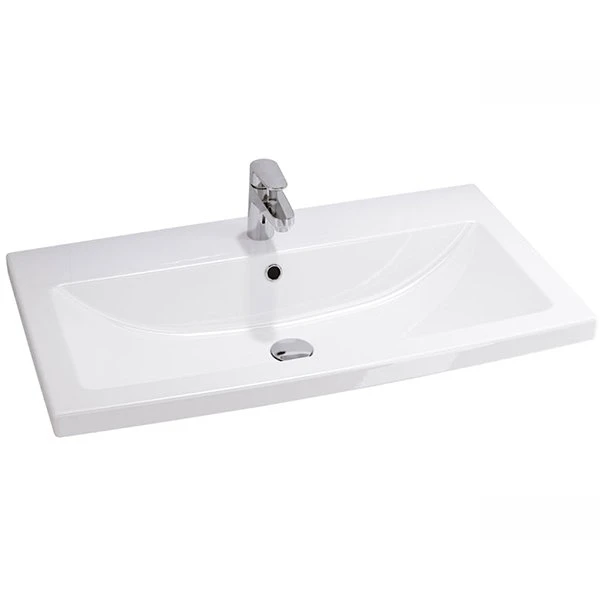 Мебель для ванной Corozo Мадисон Z2 Люкс 80, цвет белый