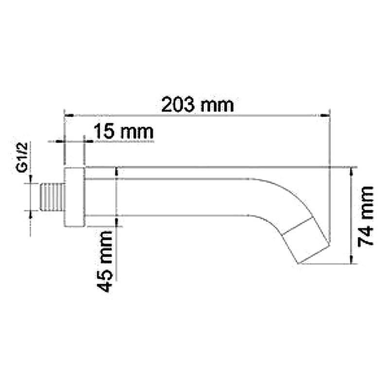 Душевой комплект WasserKRAFT A175817 Thermo, встраиваемый, с термостатом, цвет хром