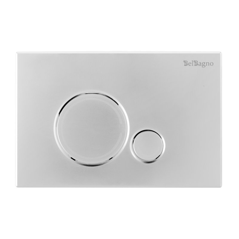 Кнопка смыва BelBagno Sfera BB015-SR-CHROME для унитаза, цвет хром глянцевый