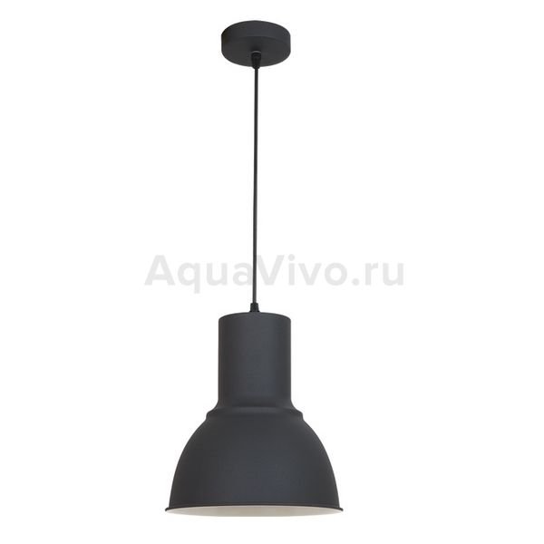 Подвесной светильник Odeon Light Laso 3327/1, арматура цвет черный, плафон/абажур металл, цвет черный