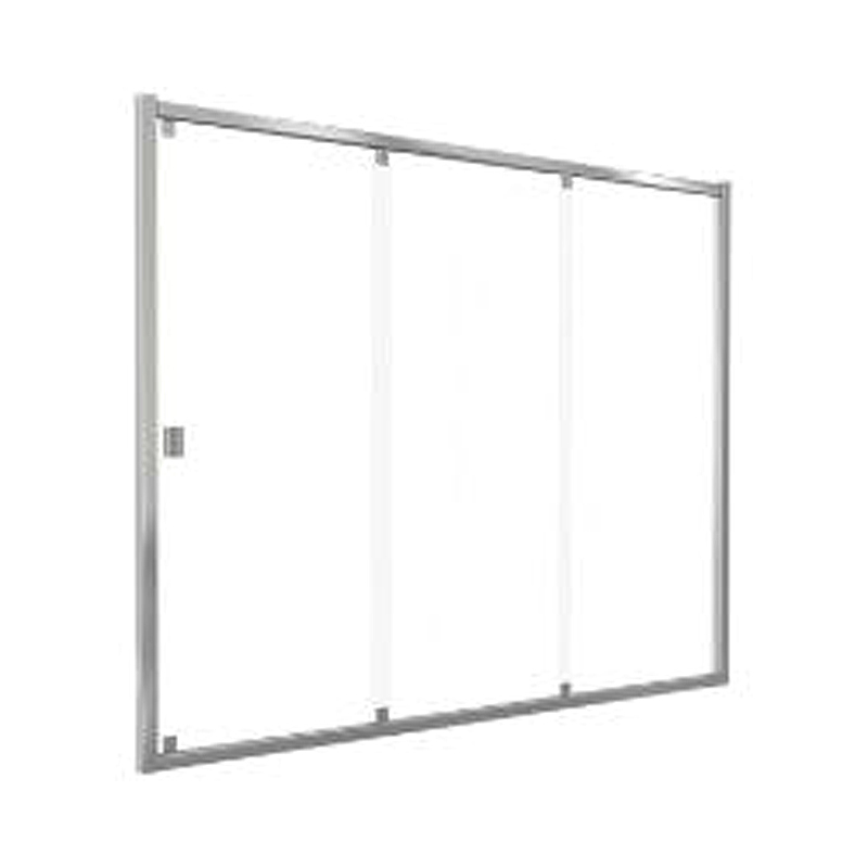 Шторка на ванну Good Door Screen WTW-160-C-CH 160x140, стекло прозрачное, профиль хром - фото 1