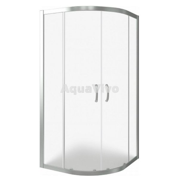 Душевой уголок Good Door Infinity R-80-G-CH 80х80, стекло грейп, профиль хром