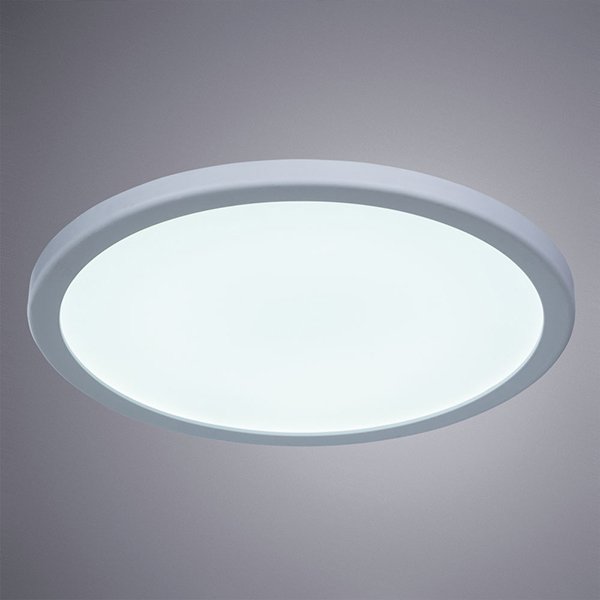 Потолочный светильник Arte Lamp Mesura A7974PL-1WH, арматура белая, плафон пластик белый, 18х18 см - фото 1