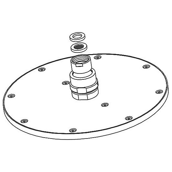 Душевой комплект Ideal Standard Alpha BD003AA, встраиваемый, цвет хром