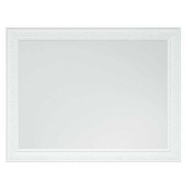 Зеркало Corozo Классика 105x80, цвет белый - фото 1
